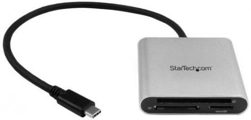 StarTech.com StarTech FCREADU3C - USB 3.0 Kartenleser mit USB-C - SD, MicroSD, CompactFlash