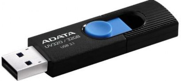 A-Data UV320 - USB-Stick Schwarz/Blau - 32GB - USB3.0