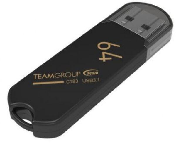 Team Group C183 - USB3-Stick Schwarz - 64GB