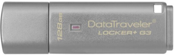 Kingston DataTraveler Locker+ G3 - USB3-Stick - 128GB