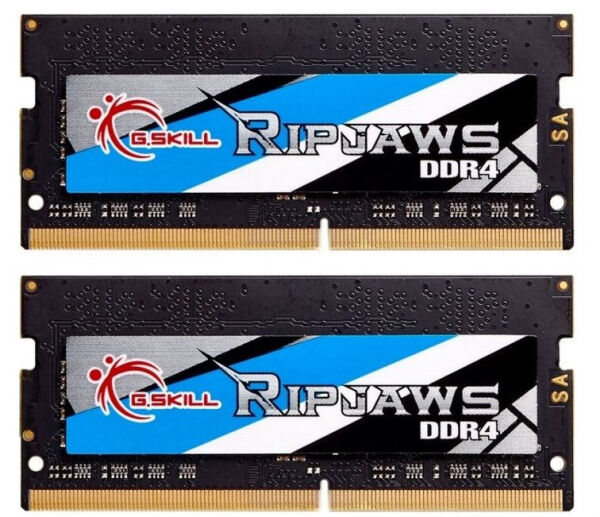 G.Skill 32 GB SO-DIMM DDR4 - 3200MHz - (F4-3200C22D-32GRS) G.Skill Ripjaws Kit CL22