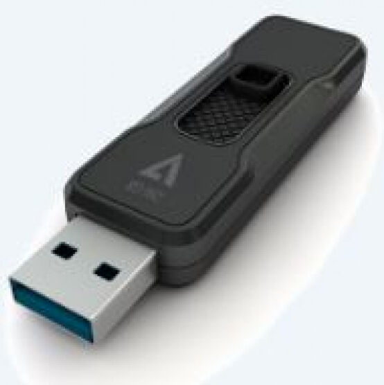 V7 Speed Slide USB3.1 Stick - Schwarz - 128GB