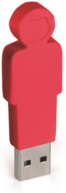 E-my E my USB Stick Stadtvater 4GB 6,3 cm rot