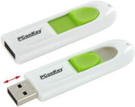 PConKey Clé USB 2.0 ''UPD-164'' - 64 Go - Vert