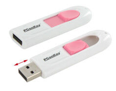 PConKey Clé USB 2.0 ''UPD-164'' - 64 Go - Rose