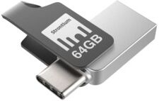 Strontium Clé USB Strontium Nitro Plus avec USB 3.1 + USB C OTG - 64 Go