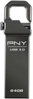 PNY USB 3.0 Hook Attache 64GB, Black