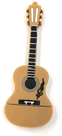 gitarreakustikowusb1620 Onlineworld2013 akustisk gitarr beige träfärger rolig USB Stick 16 GB USB 2.0