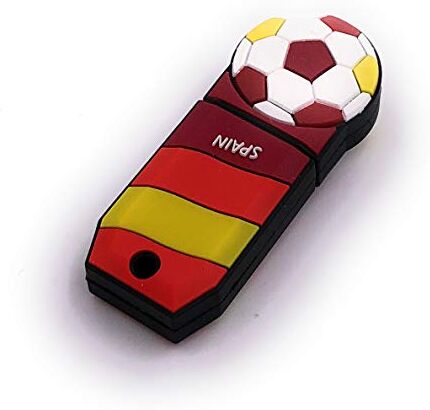 spainfussballowusb6420R Onlineworld2013 Fotboll Spanien wm rolig USB-minne 8 GB USB 2.0 64 GB USB 2.0