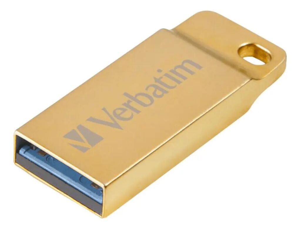 Verbatim Store 'n' Go Metal Executive Gold Usb 3.0 Drive 64gb