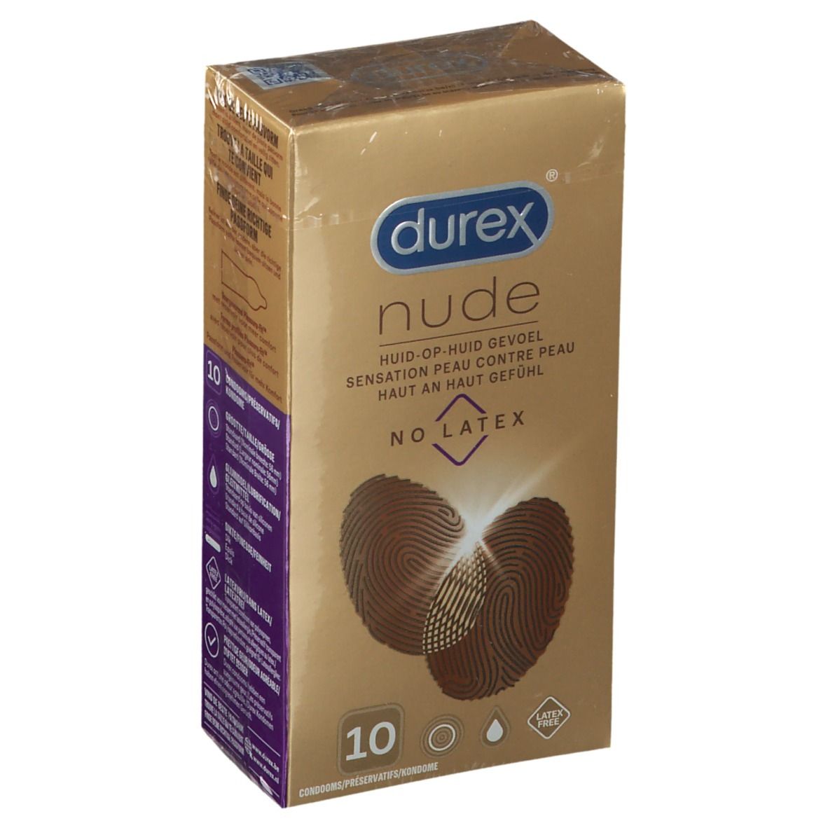 Reckitt Benckiser Healthcare durex® Nude Kondome Latexfrei Gefühl Haut an Haut