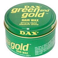 Dax Green And Gold Hair Wax 3.5oz 99g Haarwachs für sehr starken Halt