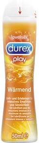 Durex Lust & Liebe Gleitgele Play Wärmend Gleit- und Erlebnisgel 50 ml