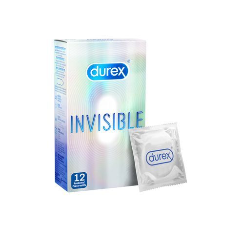 Durex® Invisible Extra dünne Kondome 12 St Kondome