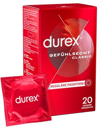 Reckitt Benckiser Deutschland GmbH Durex® Gefühlsecht classic 20 St Kondome