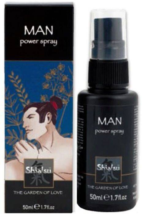 Hot Shiatsu Spray Man Power Twardszy i Mocniejszy Penis 50ml   100% ORYGINAŁ  DYSKRETNA PRZESYŁKA