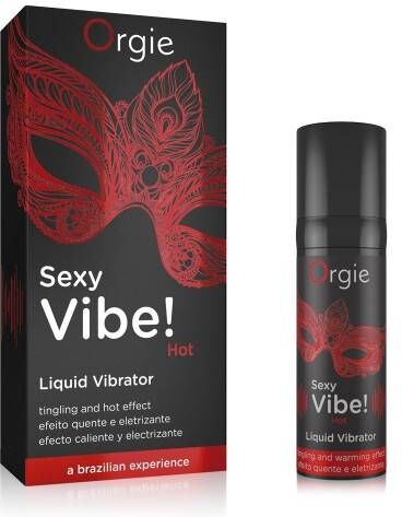 Orgie Żel Stymulujący dla Dwojga Liquid Vibrator Hot 15ml   100% ORYGINAŁ  DYSKRETNA PRZESYŁKA