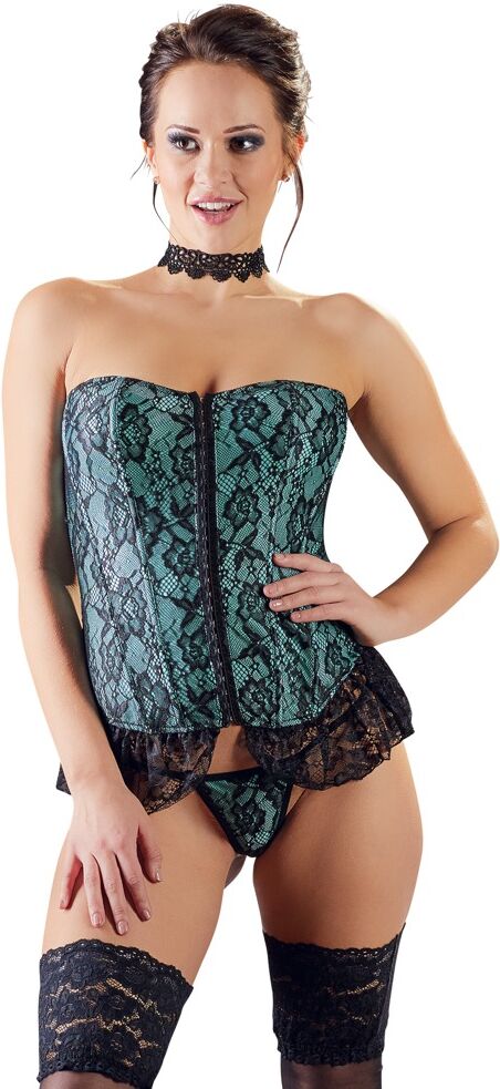 Cottelli Collection Corsagen-Top mit String S