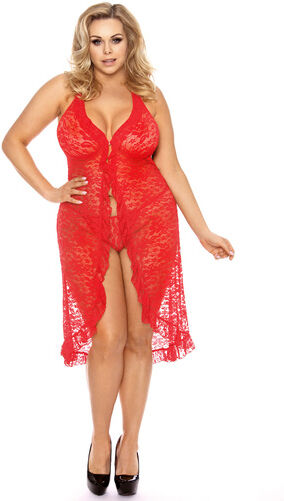 Anais Apparel Dion Chemise rot