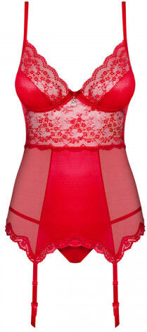 Obsessive - Lovica Corset & Thong Red S/M