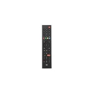 OneforAll One For All TV Replacement Remotes TV-erstatningsfjernbetjening fra Grundig, TV, IR trådløs, Tryk på knapper, Sort