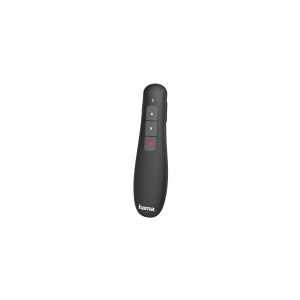 Hama X-Pointer Wireless laser presenter - Fjernbetjening til præsentation - RF - sort