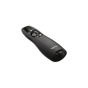 Logitech®   Wireless Presenter R400 - Fjernbetjening til præsentation - RF