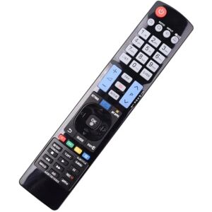 MTK AKB73615303 TV fjernbetjening Erstatning til LG TV Black