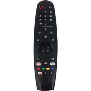 Mwin Fjärrkontrol Magic Remote AN-MR20GA, AKB75855501 til 2020 LG Smart TV med røststyrning, musfunktion, direkte knapper til Netflix