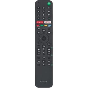 DAO Tv-fjernbetjening med stemmebrug til Rmf-tx500p Rmf-tx520u -43x8000h -49x8000h [DB] black