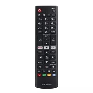 Universal fjernbetjening til LG TV AKB75095308 Sort