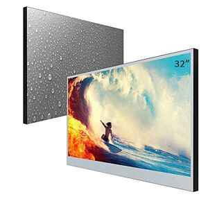 Soulaca 32 Pouces Smart TV Miroir TV 1080P étanche pour Salle de Bains, Hôtel avec télécommande,32M Modèle 2023 - Publicité