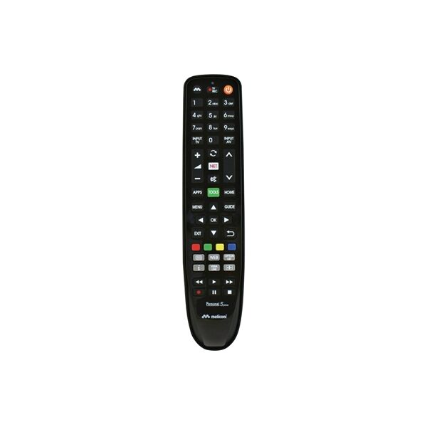 meliconi personal 5 plus telecomando ir wireless tv pulsanti