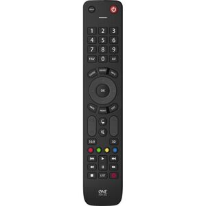 ONE FOR ALL Evolve URC7115 Universal Remote Control, Black