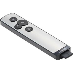 KENSINGTON PowerPointer Wireless Presenter, Silver/Grey