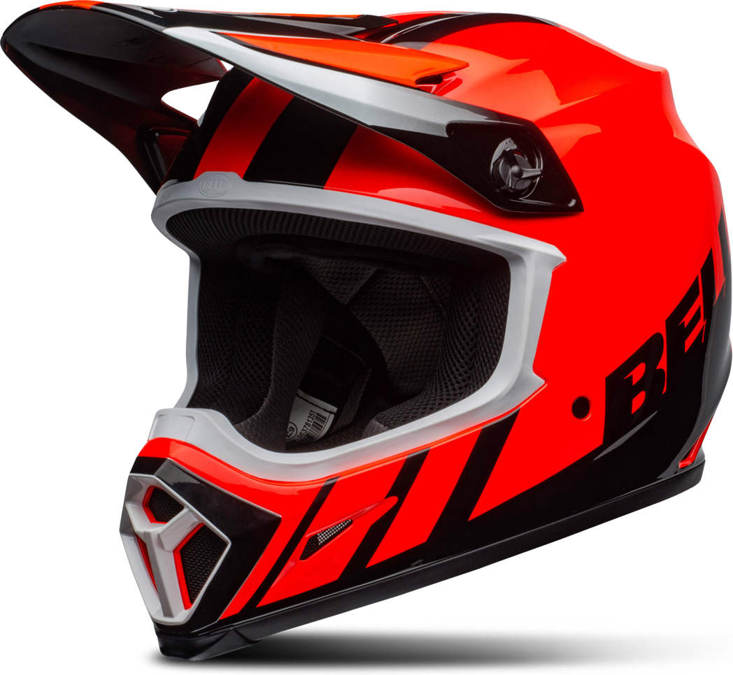 Bell Casco Cross  MX-9 Mips Dash Arancio-Nero