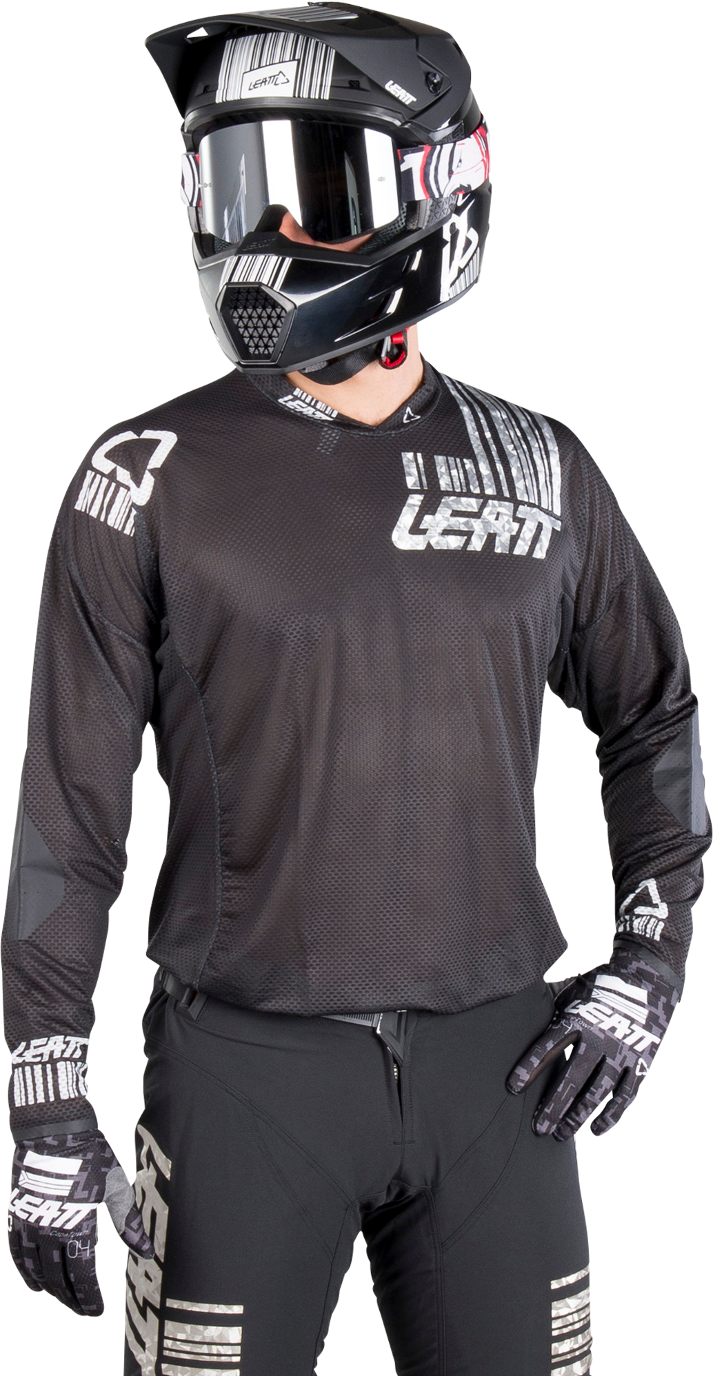 Leatt Maglia Cross  GPX 5.5 UltraWeld Nero