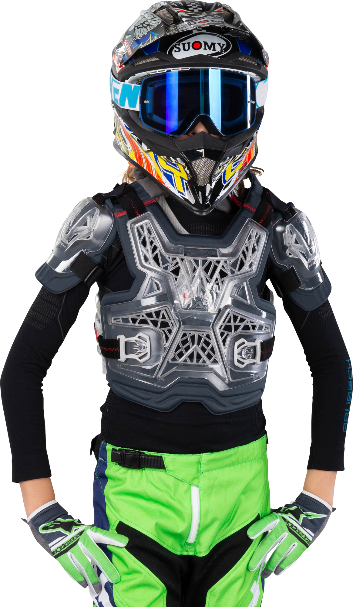 Acerbis Pettorina Bambino  Gravity Trasparente