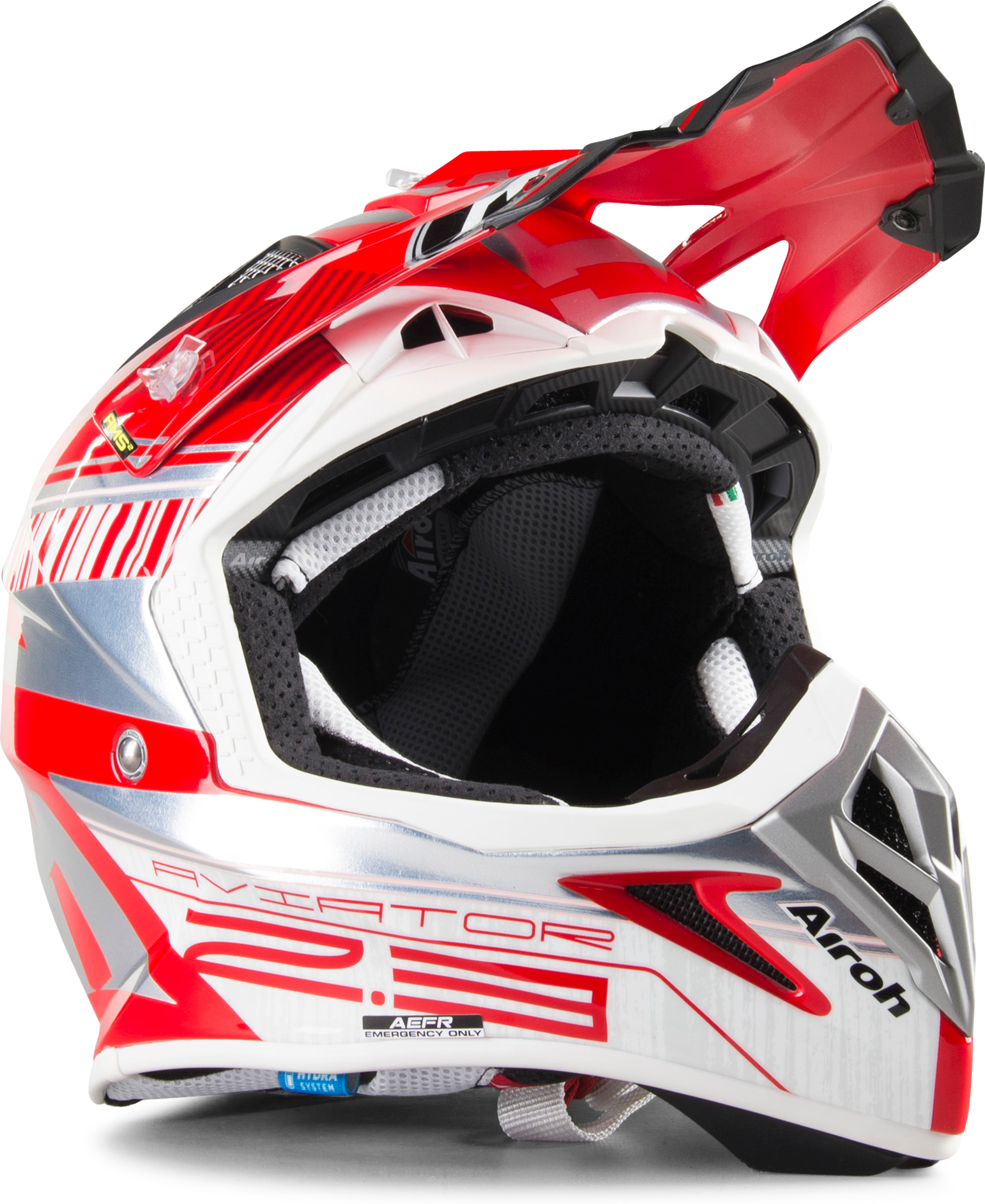 Airoh Casco Cross  Aviator 2.3 AMS² Novak Rosso