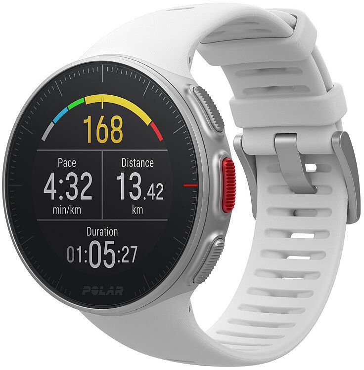 POLAR GPS-Multisport-/Triathlonuhr Vantage V weiß Unisex EG