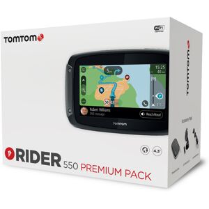 TomTom Rider 550 World Premium Navigationssystem Einheitsgröße Schwarz