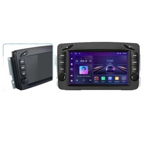 SupplySwap CarPlay Android Auto Radio, Trådløs Forbindelse, GPS Navigation, V1 Pro (2GB 32GB)