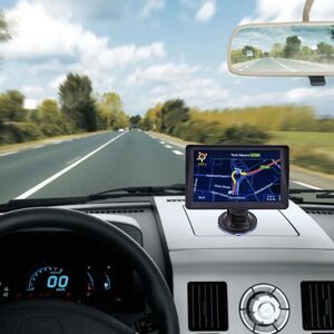 G101 bil GPS-navigation 7 tommer berøringsskærm navigationsenhed Kapacitiv skærm Fm-stemmemeddelelser HD-opløsning til bil lastbil