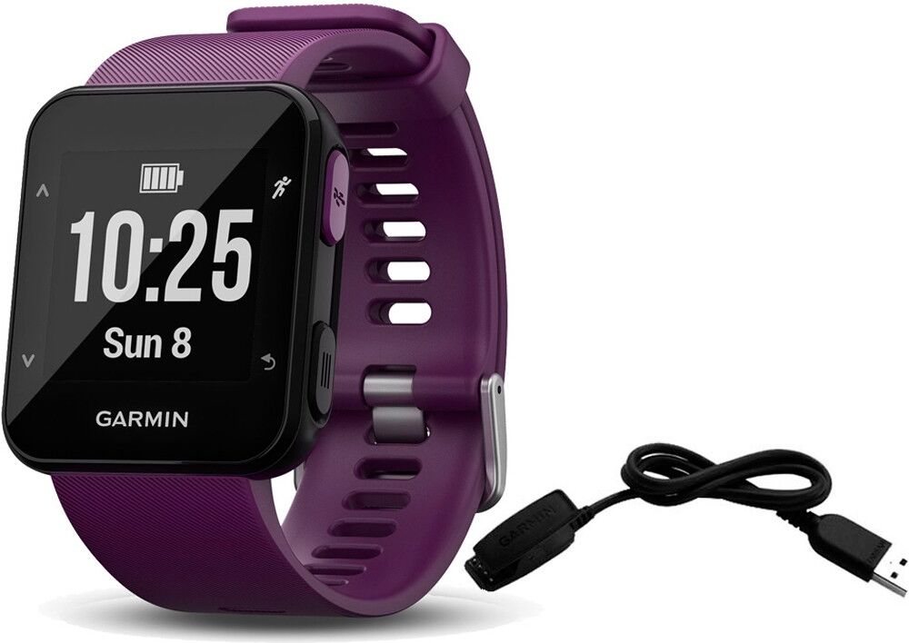 Garmin Pulsómetros con gps forerunner 30 lila