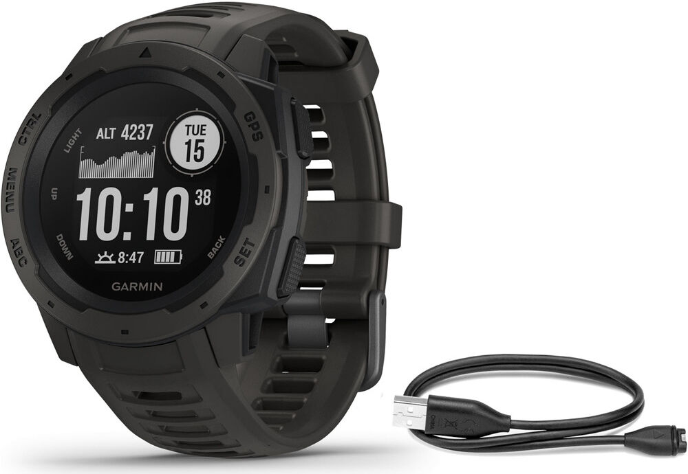 Garmin Pulsómetros con gps instinct negro