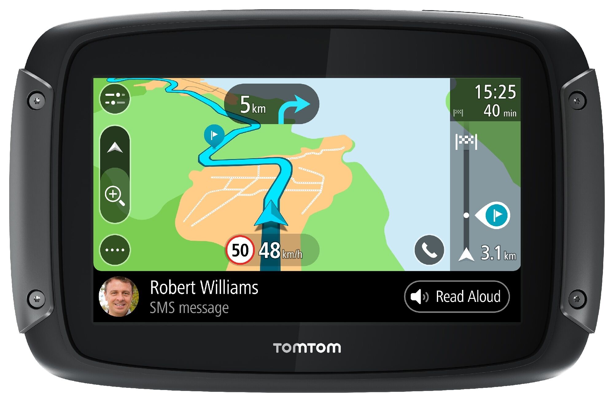 TomTom Rider 500 moottoripyöränavigaattori