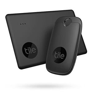 TILE Performance Pack (2022) Lot de 2 localisateurs d’article Bluetooth (1 Pro, 1 Slim), compatible avec Alexa, Google Smart Home, iOS et Android, Retrouvez vos clés, télécommandes et plus encore - Publicité