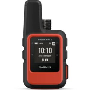 Garmin inReach Mini 2, Rouge Balise de Communication par Satellite légère et compacte avec Navigation GPS - Publicité