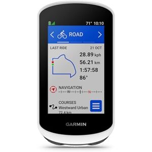 Garmin Ordinateur de vélo Edge Explore 2, 3 pouces, avec GPS intuitif, fonctions VO2, records personnels, unisexe pour adultes, blanc, unique - Publicité