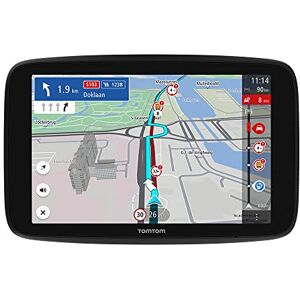 TomTom GPS Poids Lourd GO Expert Écran Capacitif 5", Poi et Parcours personnalisé pour Poids-Lourd,  Traffic, Cartographie Monde, Alerte des Zones de Danger, mises à Jour Rapides Via Wi-FI - Publicité